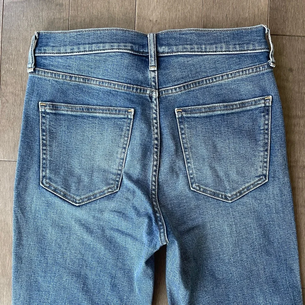 Gap vintage slim high rise jeans, medium blue, size 28 - Picture 7 of 7